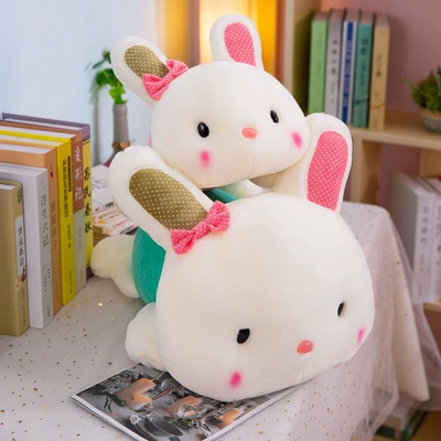 children's pillows, lying rabbit — Oyuncaq yastıqlar