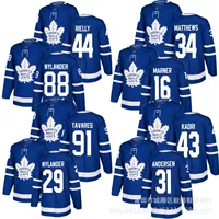 Торонто Мейпл Лифс 44 Риэлли 88 Найлендер джерси команды Toronto maple leaf