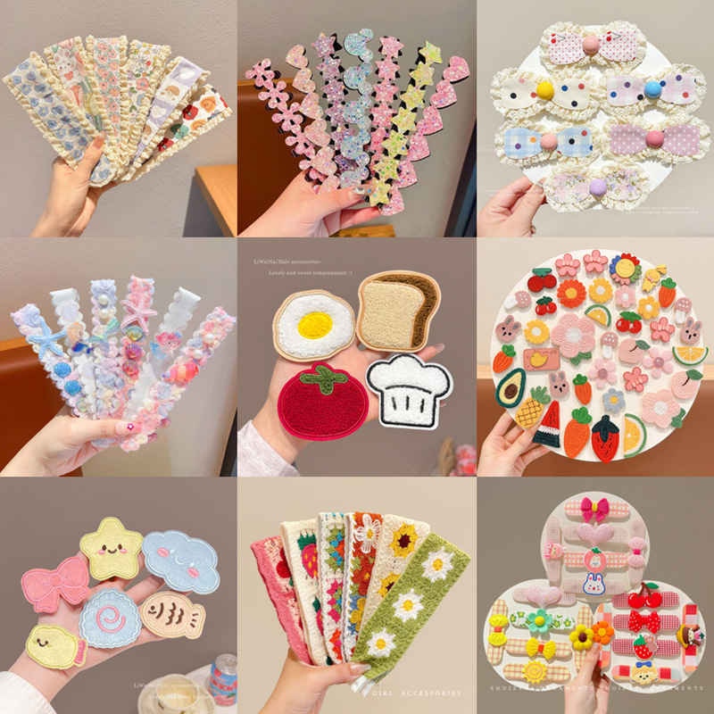 Children's hair tidying tool, hair clip for little girls, side bangs clip, hairpin, magic hair accessory for girls' foreheads
