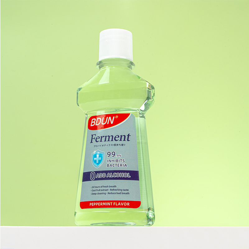 プロバイオティック抗菌マウスウォッシュ卸売フルーツフレッシュブレス家庭用長期持続フレグランスマウスウォッシュ殺菌と口臭除去|undefined
