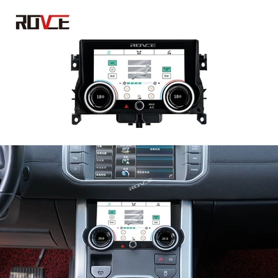 Car display Range Rover Evoque Air Conditioning