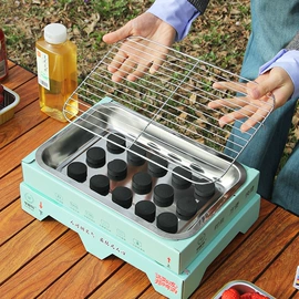 烧烤叉、签;烧烤炉;一次性铝箔