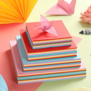 Colored Origami Craft Paper Handmade Origami Two Yuan Store Department Store Wholesale