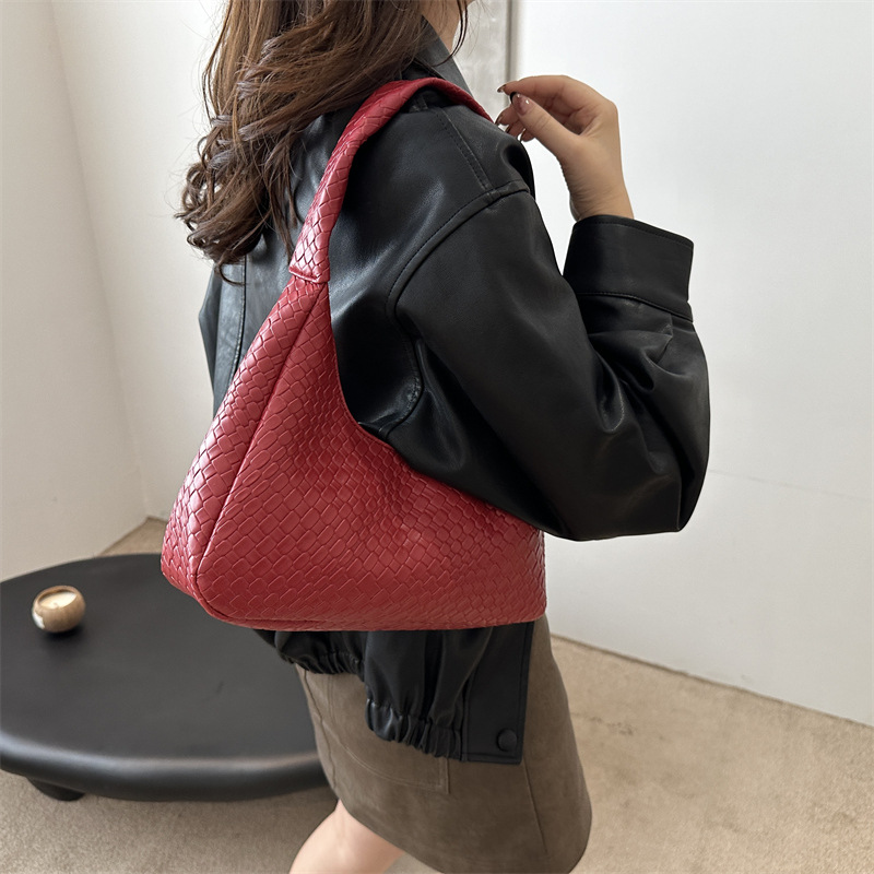 Bolso de gran capacidad de viaje de moda mujer 2024 nuevo casual nuevo bolso de axila moda retro bolso de hombro Tote