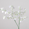 Single -branch film dancing orchid simulation Phalaenopsis fake flower TV cabinet decoration home room living room dining table decoration