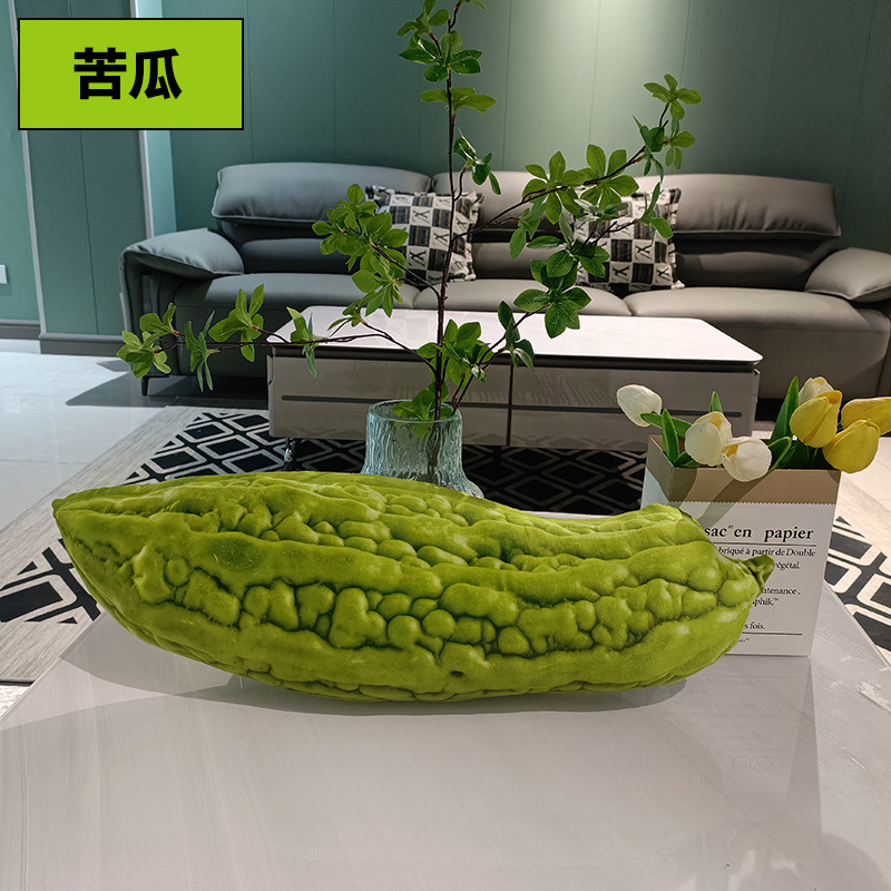 Simulación creativa repollo chino pepino vegetal almohada linda calabaza amarga guisante peluche maíz ajo batata