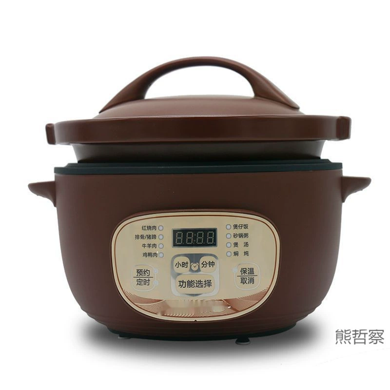 Электрический мультиварка 1,2 л2L3L быстрая - тушёное блюдо песочное cooker красное жареное мясо глинокипячение рис домашняя автоматическая песочная керамическая плита тушение суп