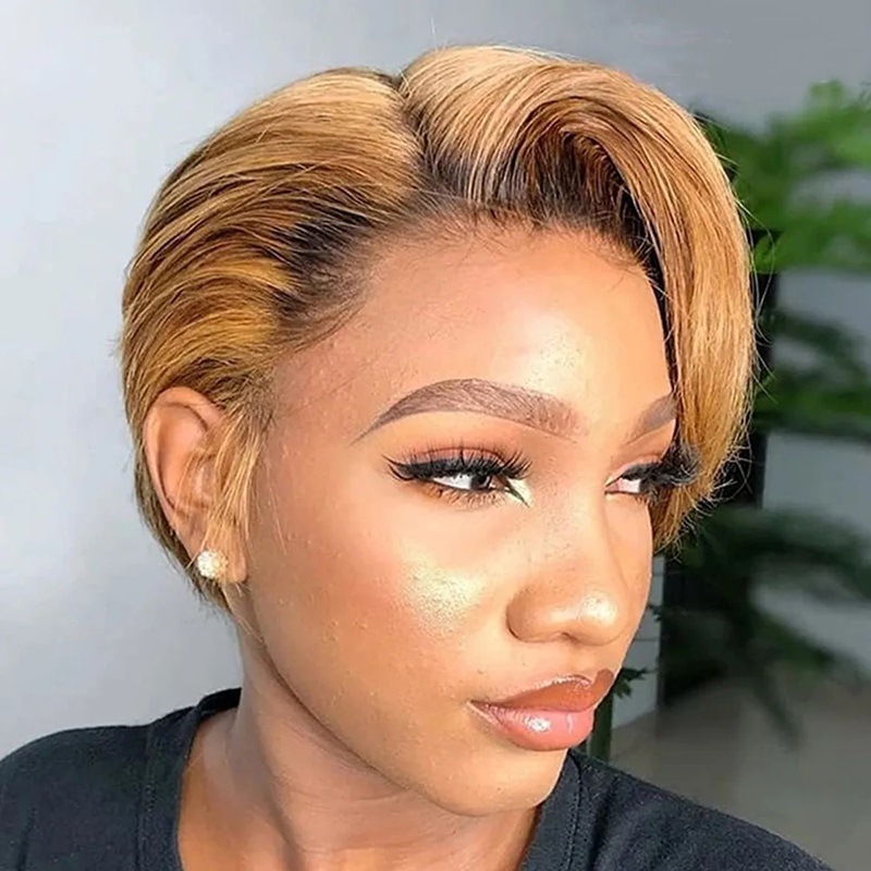 180g Weight Full Head Wigs Wig & Hair Extension Type Wigs Wig Accessories Short Straight Hair Wig Hairstyle Real Hair Hair Material Casual, Street Occasion Women's Gender Elegant, Simple Style Style Women's Elegant Simple Style Casual Street Real Hair Short Straight Hair Wigs 6