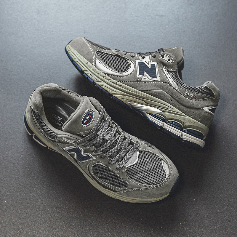 Putian Pure Original New Balance Nb2002R Breathable Men's and Women's Dad Shoes Couple Running Sneakers Outdoor Casual Shoes