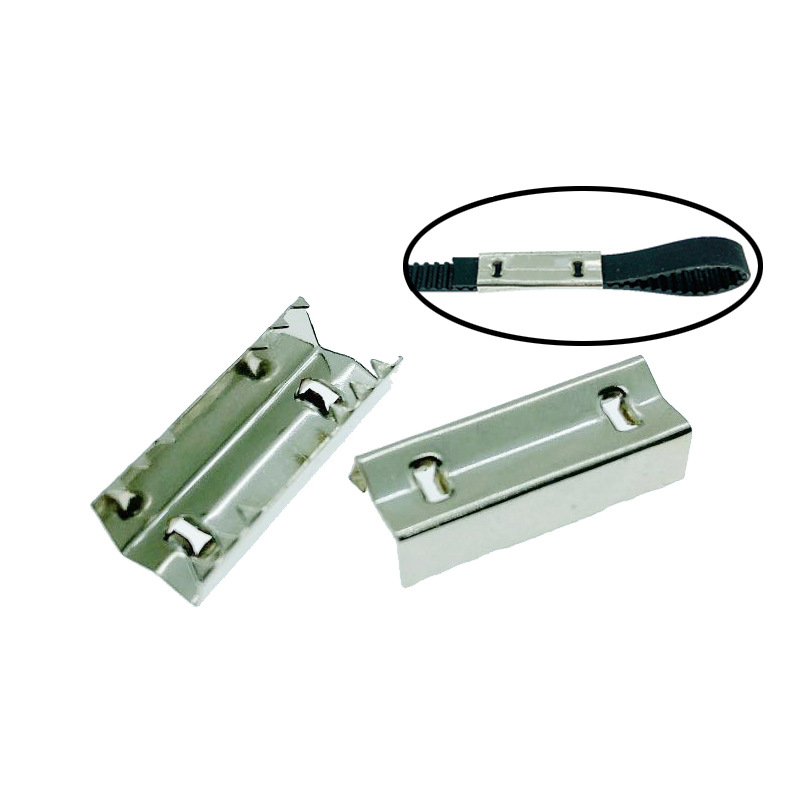 3D Printer Synchronization Belt Fixing Clip Stainless Steel Sawtooth Clip 2GT MXL 6mm Ring Closed Belt Clip