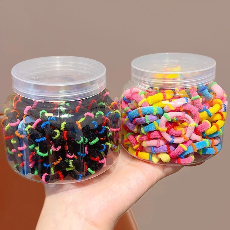 Banda de goma de niños niñas de alta elasticidad cabello anillo de cabello bebé cabello no lesionar el cabello buena banda de goma de niña pequeña