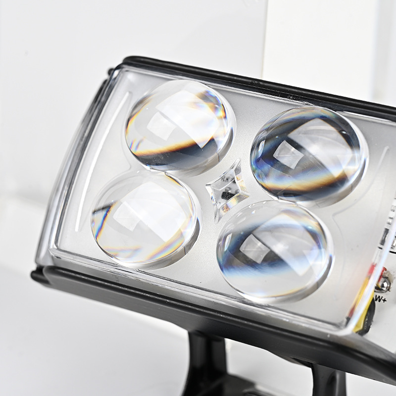 爆発防水ショート 4 ビーズレンズスポットライト外部 LED 高輝度電気自動車オートバイ遠近デュアルスポットライト|undefined