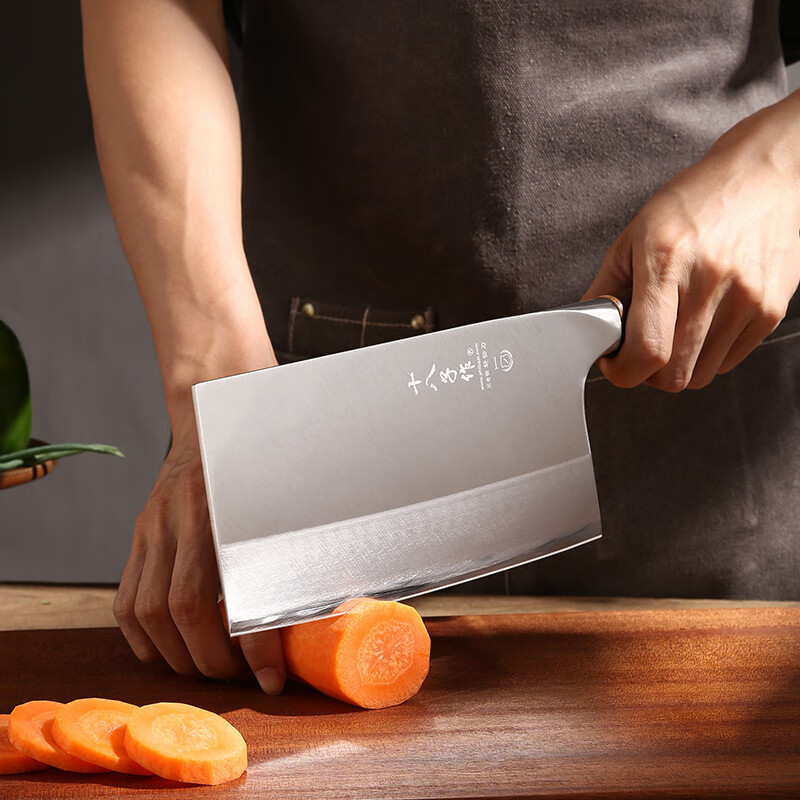 Dieciocho cuchillo de cocina 90Cr18Mov material de acero no. 2 cuchillo de morera cortador cuchillo de corte de cocinero doméstico chino comercial