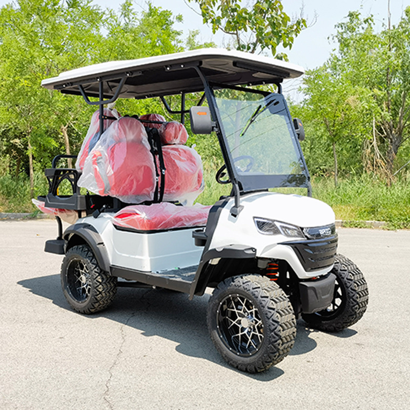 Golf Carts for Tourist Areas, Hotels, Sales Offices, and Reception Use; 4-Seater, 6-Seater, 8-Seater Golf Carts; Electric Sightseeing Vehicles