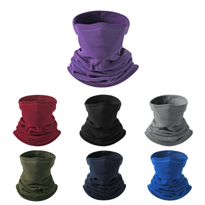 Autumn and Winter Outdoor Cold-proof Warm Scarf Multi-functional Thickened Neck Set Riding Mask Running Ski Scarf