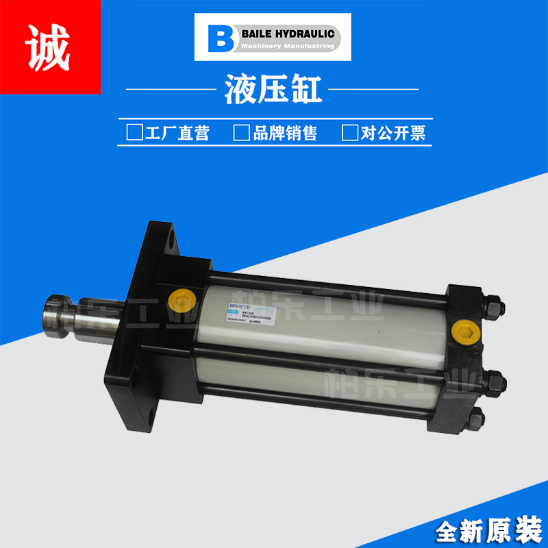 柏乐HBOETH拉杆带磁油缸FF-SB9FA100BN200AOD 工业模具柱形液压缸