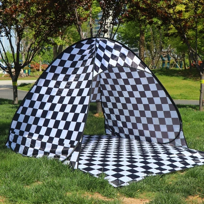 Avtomobil dam çadırları – outdoor sunshade tent manufacturers - black-and-white-checkerboard-about-2-people