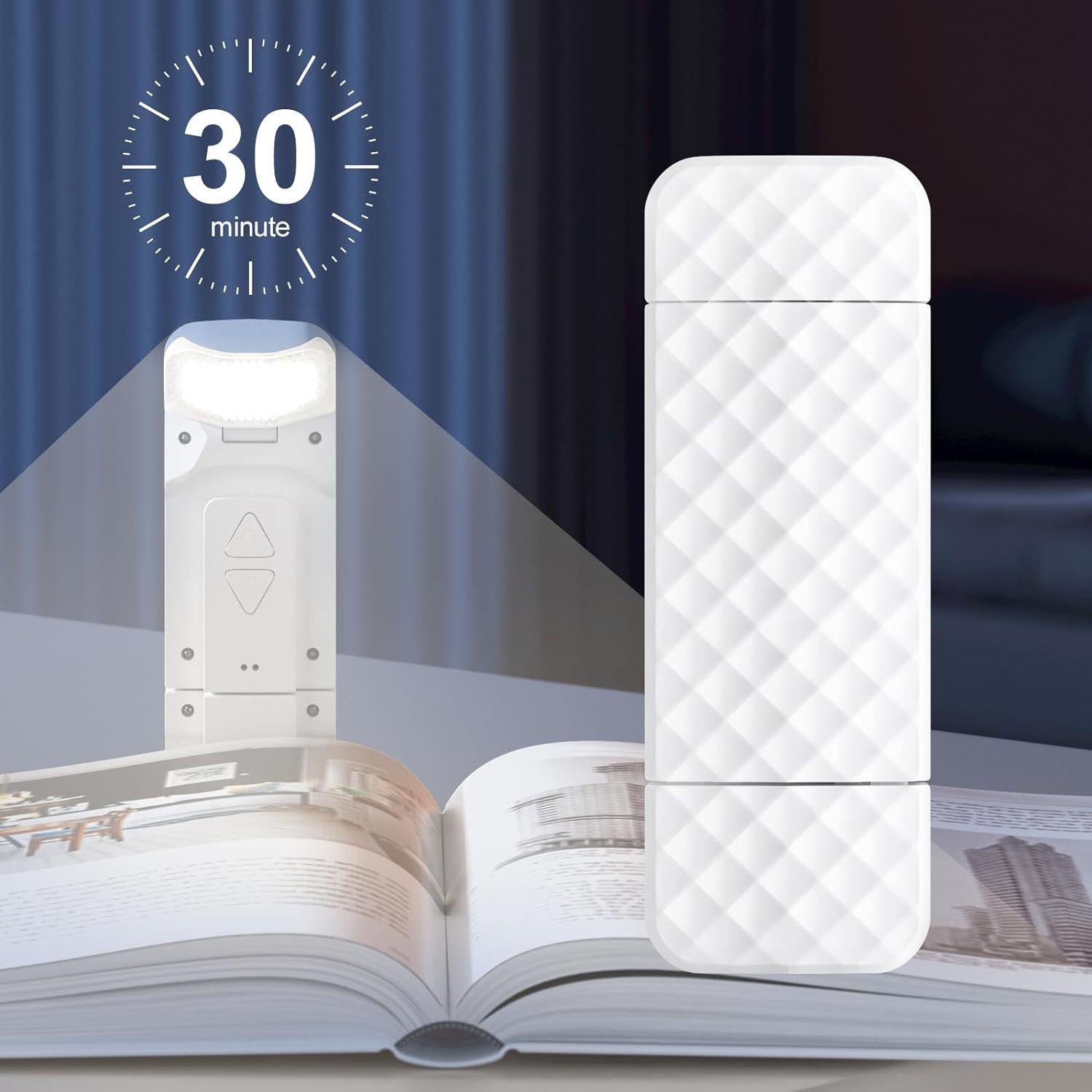 Lámpara de lectura USB plegable con luz anti-azul, lámpara de estudio, lámpara de lectura para estudiantes, protección ocular, lámpara de escritorio, lámpara de lectura nocturna portátil simple