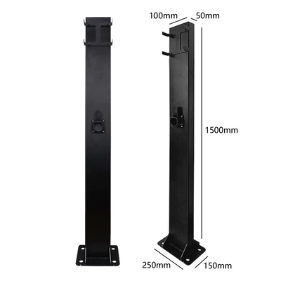 Charging Pile Column Steel Plate Galvanized Spray Paint Material New Energy Vehicle Charging Pile Column Community Household and Commercial (Elektrikli avtomobil şarj cihazları) - charging-pile-column