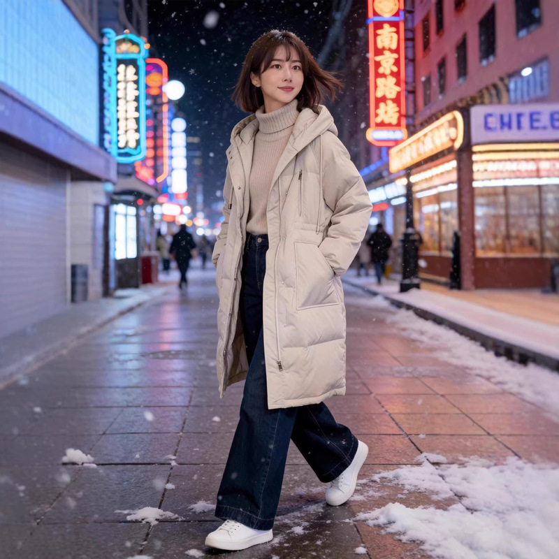 Special Clearance Sale (2 Colors Korean Style Drawstring) Long down Jacket for Women 2026 New Model 80% White Duck down Special Clearance Sale (2 Colors Korean Style Drawstring) Long down Jacket for Women 2026 New Model 80% White Duck down