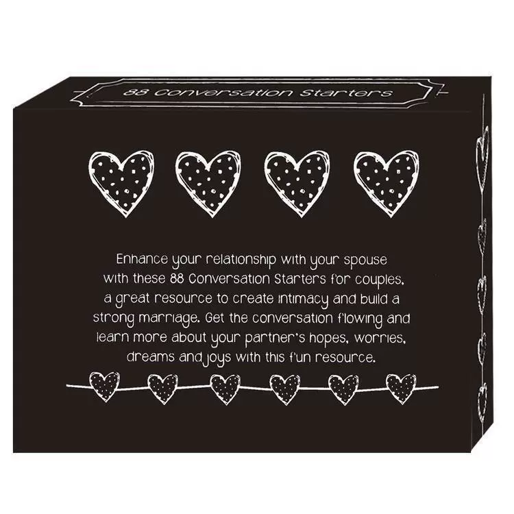 88 Great Conversation Starters couple couple dialogue game