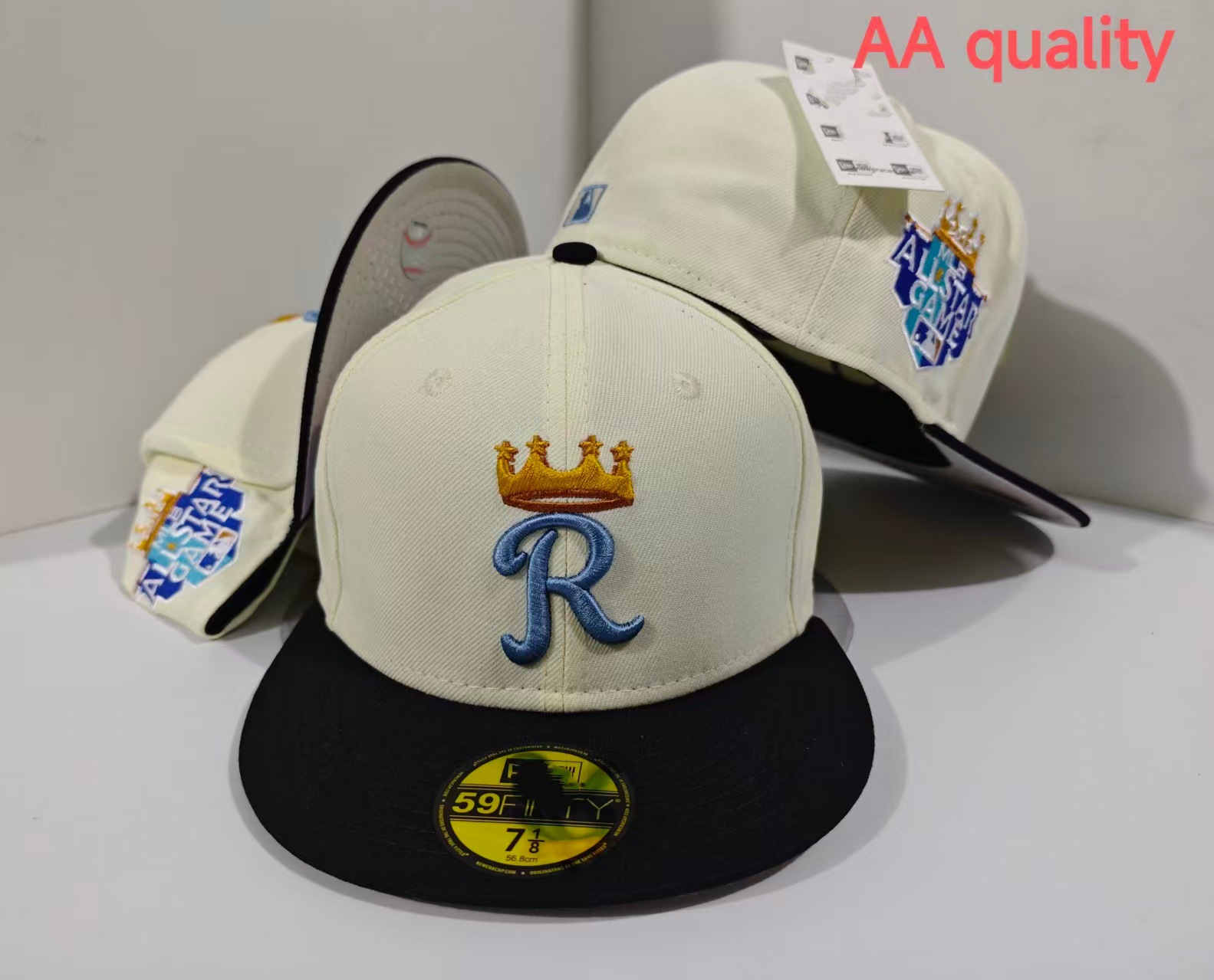 Gorra de Béisbol de Comercio Transfronterizo al por Mayor 2025, con Bordado de Letras con Patrón AA, Gorra de Visera Plana Moderna para Hombre