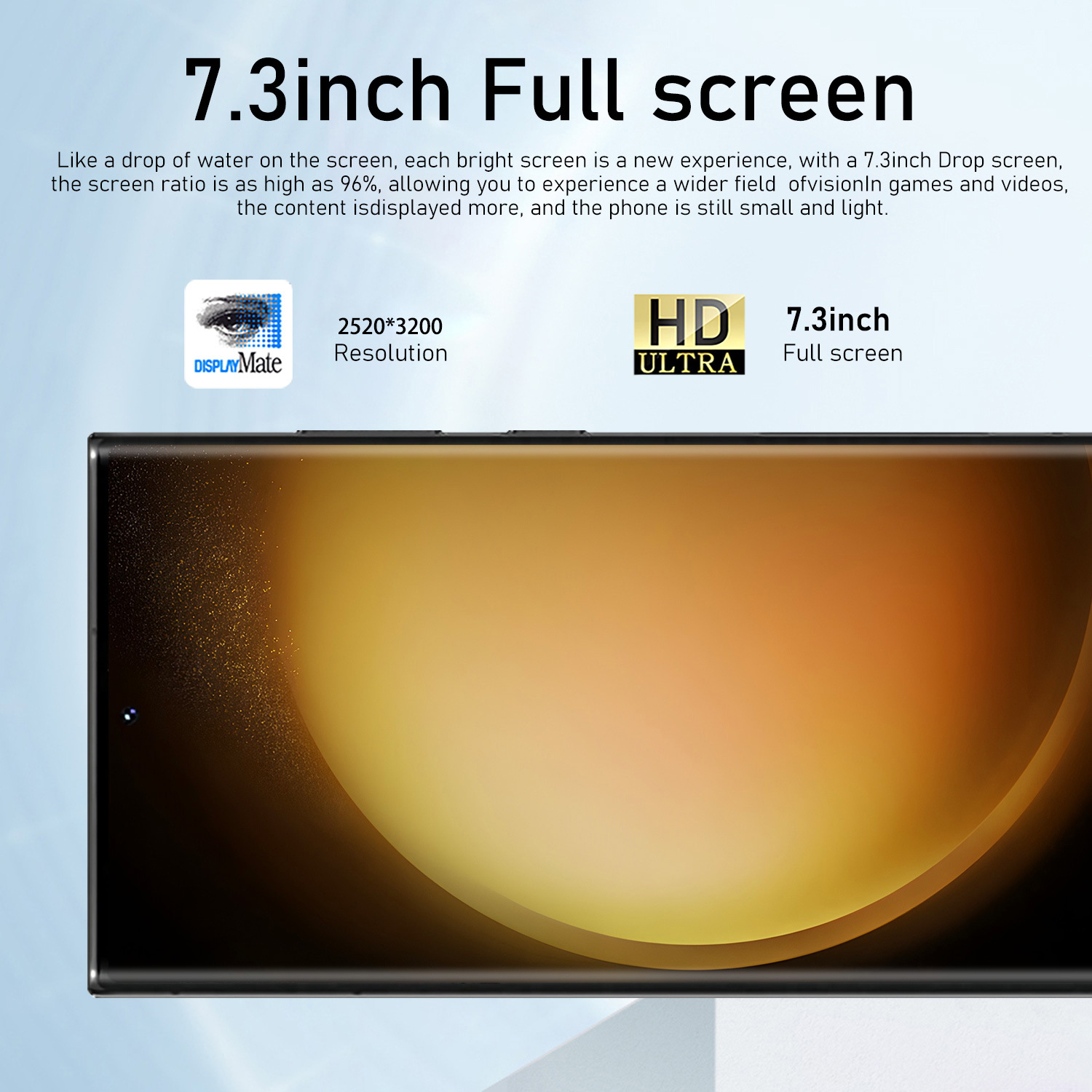 Nuevos teléfonos inteligentes transfronterizos S23 Ultra HD pantalla 16 + 1T fábrica de origen de teléfonos inteligentes (modelo explosivo)