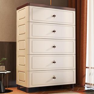 60-120CM wide thickened drawer type storage cabinet storage cabinet household plastic chest of drawers storage cabinet