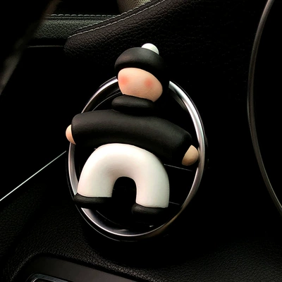 Car Perfume Aromatherapy — Aromatherapy Car Perfume Air Vent - little-man-in-black
