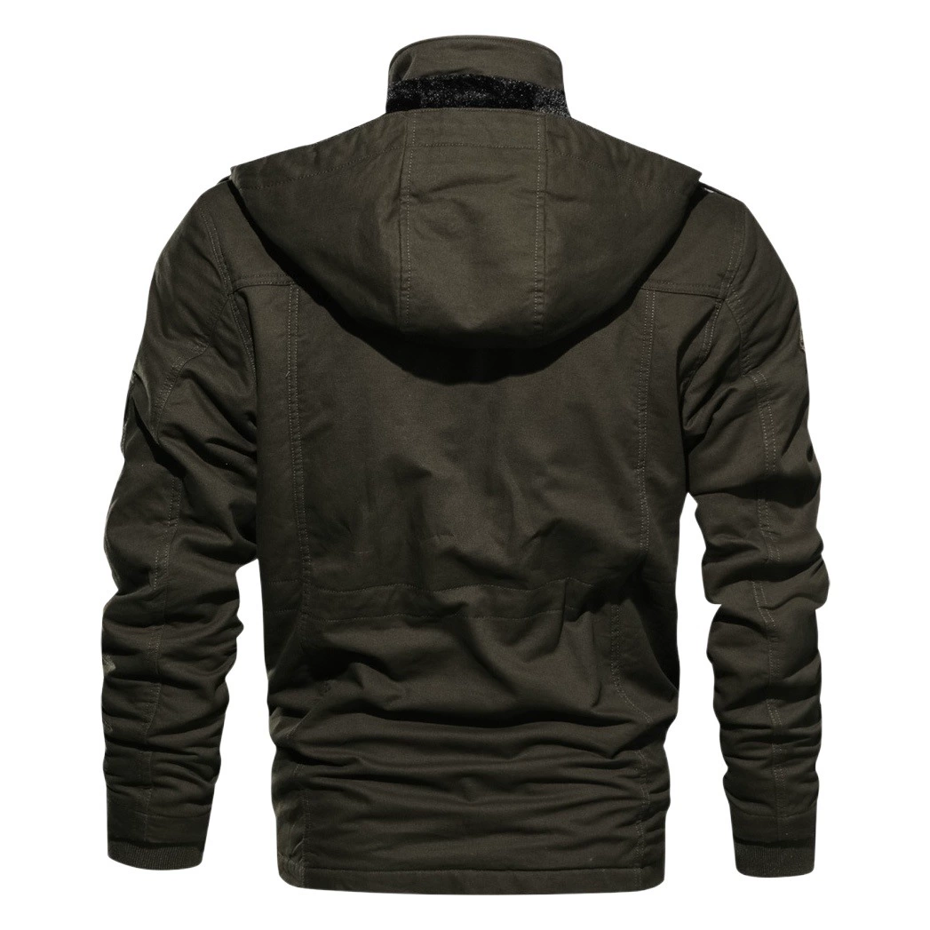 Трансграничная хлопковая куртка Amazon eaby Wish на флисовой подкладке, утолщенная хлопковая куртка средней и длинной длины, куртка с хлопковой подкладкой, шляпа больших размеров 8935