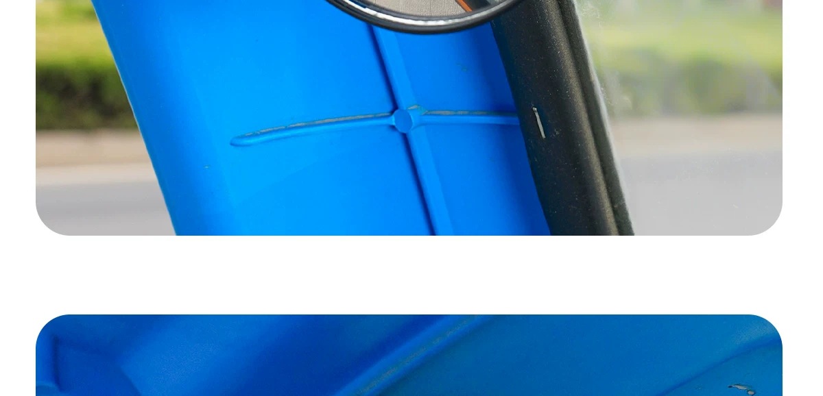 Three-wheeled and four-wheeled delivery vehicle rearview mirror, suction cup type, powerful interior mirror, wide-angle convex universal reversing mirror