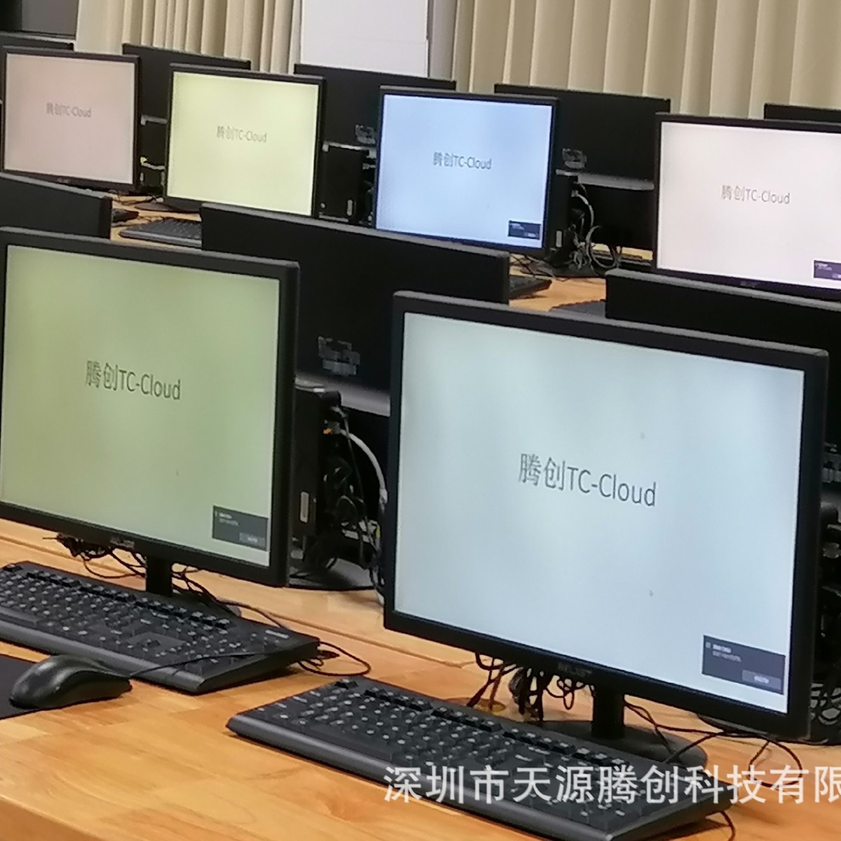 批发腾创瘦客户机 ARM架构千兆桌面云电脑主机 A20 VDI云桌面系统