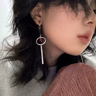 长款原宿耳环原创设计耳坠ins清冷个性出片cos饰品酷飒新中式耳环