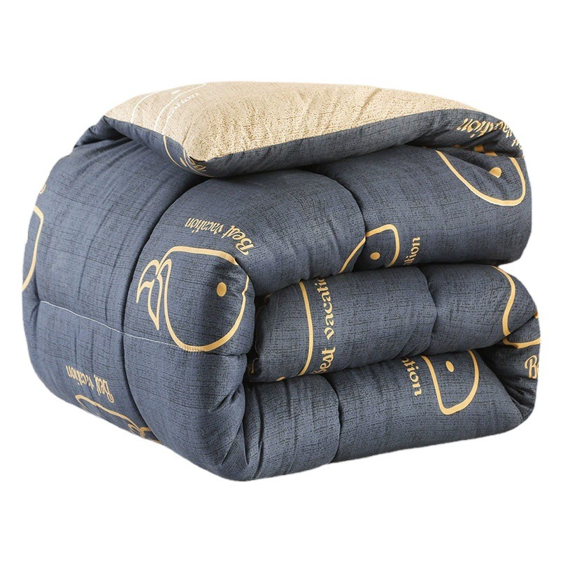Оптовая Продажа с фабрики одеяло Зимнее Одеяло шелковое Хлопковое одеяло с сердечником мягкое теплое одеяло студенческое общежитие постельное белье весна и осень одеяло Four Seasons