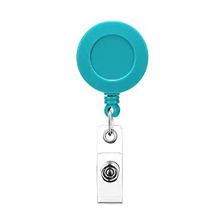 Clip de cinturón ABS de color de venta caliente de Amazon, hebilla telescópica, hebilla de alta elasticidad y fácil de tirar, hebilla de identificación