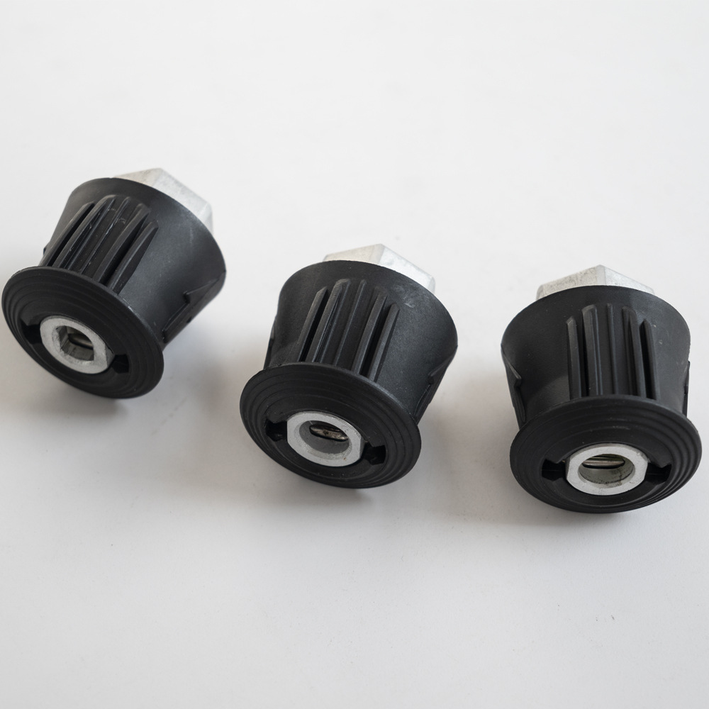 Conector de conversión de tubería de agua de alta presión de lavadora transfronteriza, conector de entrada de agua de pistola de agua de alta presión, conversión de material de aleación de aluminio M22