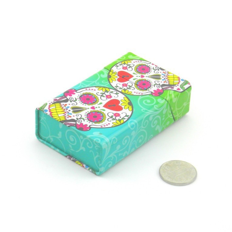 欧美金属香烟盒 出口铁盒包装 翻盖马口铁金属烟盒  制罐厂家