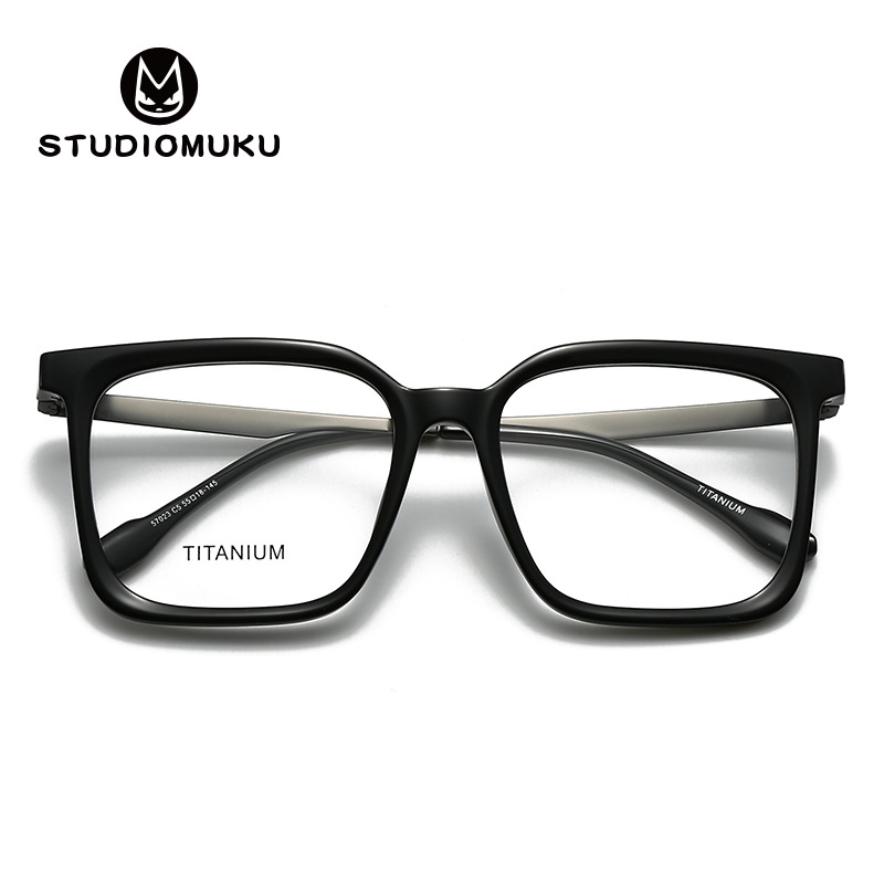 STUDIOMUKU Gafas de madera fresca Detalles perfeccionistas montura cuadrada montura grande montura montura montura montura montura montura montura montura montura montura montura montura montura