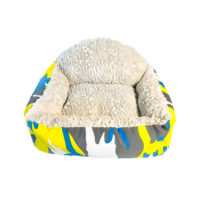 Can add thick cat bed, comfortable soft, winter plush and warm pet dog mat_voghion.com