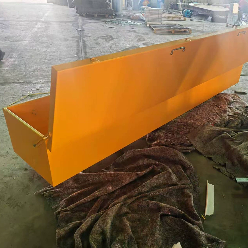 3m Расширенный 3,0 мм утолщенный железный ящик для инструментов для крана, уличный инженерный, непромокаемый, ржавый, тяжелое оборудование, желтый, специальный