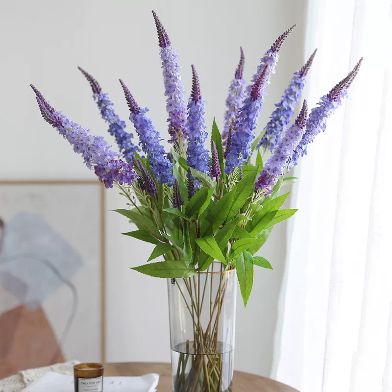 Lavender realistic plastic decorations, wholesale