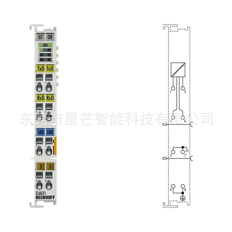 倍福EL6021模块EtherCAT端子德国BECKHOFF模块EL6021全新原装现货