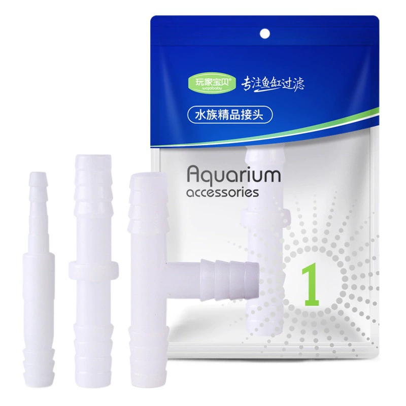 Водопроводная труба для аквариума, соединение воздушной трубы, трехстороннее прямое соединение переменного диаметра, 8 мм, 9 мм, 10 мм, прозрачный пластиковый адаптер