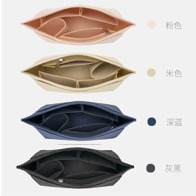 Мини-вкладыш для сумки Longxiang, сумка для пельменей с одной ручкой, внутренняя сумка с длинной и короткой ручкой, косметичка, мини-короткая, большая, средняя сумка с подкладкой