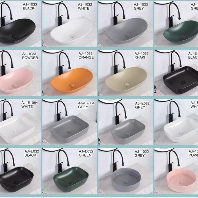 lavabo, lavabo, lavabo de baño, lavabo de balcón, lavabo de cerámica, lavabo de cerámica, lavabo de arte, envío gratuito