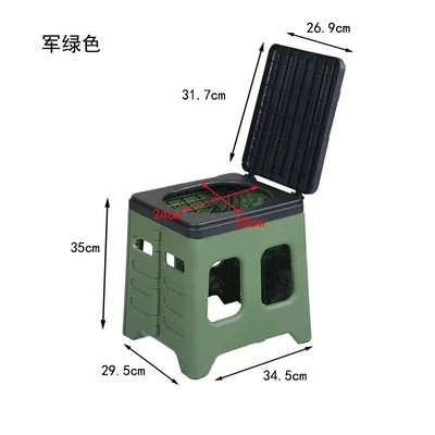 Kempinq və səyahət – Tours, Rv Portable Toilet - toilet-stool-large-green