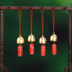 合金風鈴ペンダント屋内緑植物ペンダントミニベル diy 金属風鈴と風鈴 diy 材料アクセサリー
