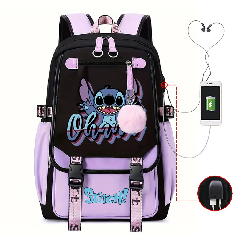 Cartoon backpack, universal school bag, Amazon, for secondary school