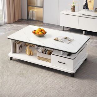 Coffee Table Table Living Room Household Small Apartment Simple Table Simple Modern Balcony Small Tea Table Glass Light Luxury Tea Table