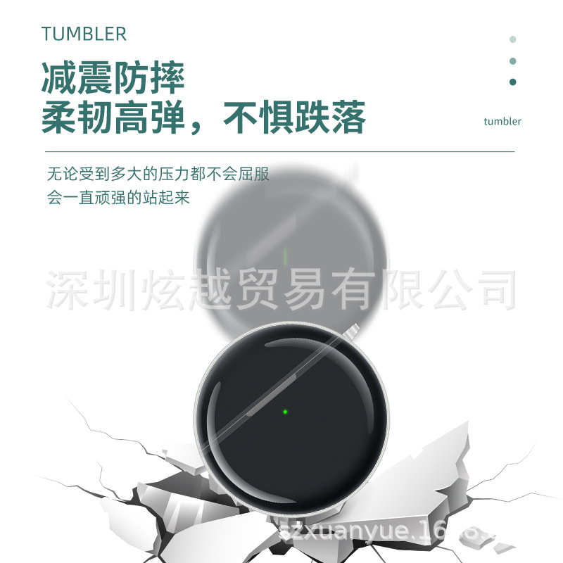 Adecuado para Lenovo HT38 funda protectora auricular Bluetooth caso PRO6 transparente suave caso airposs6 patrón de impresión en color